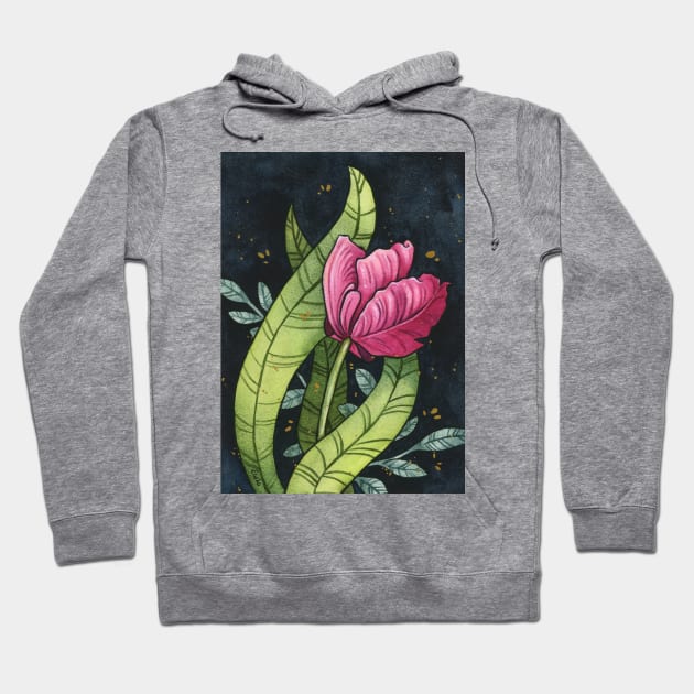 Tulip Fever Hoodie by Ellen Wilberg